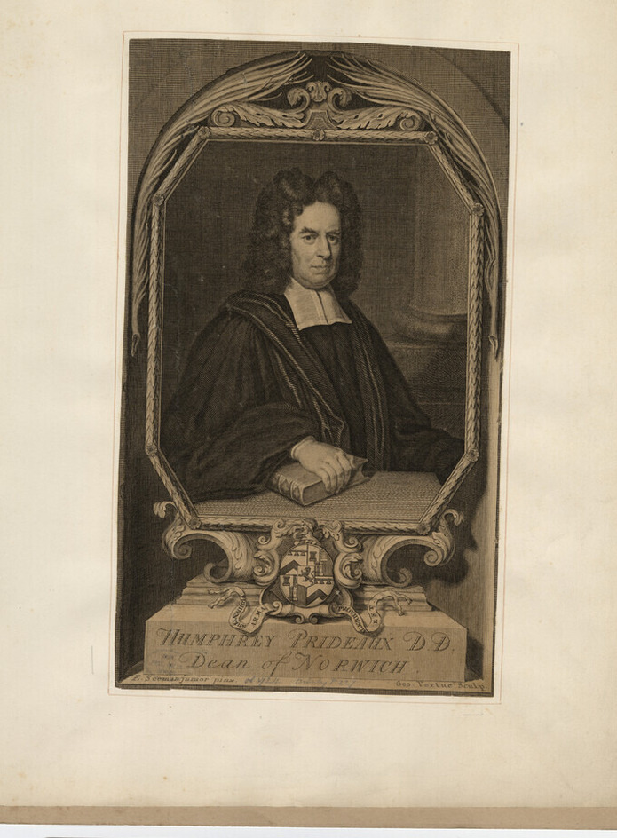 Portrait of Revd Dr H. Prideaux
