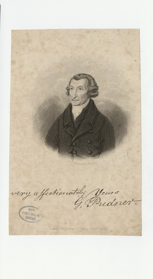 Portrait of G. Pudner