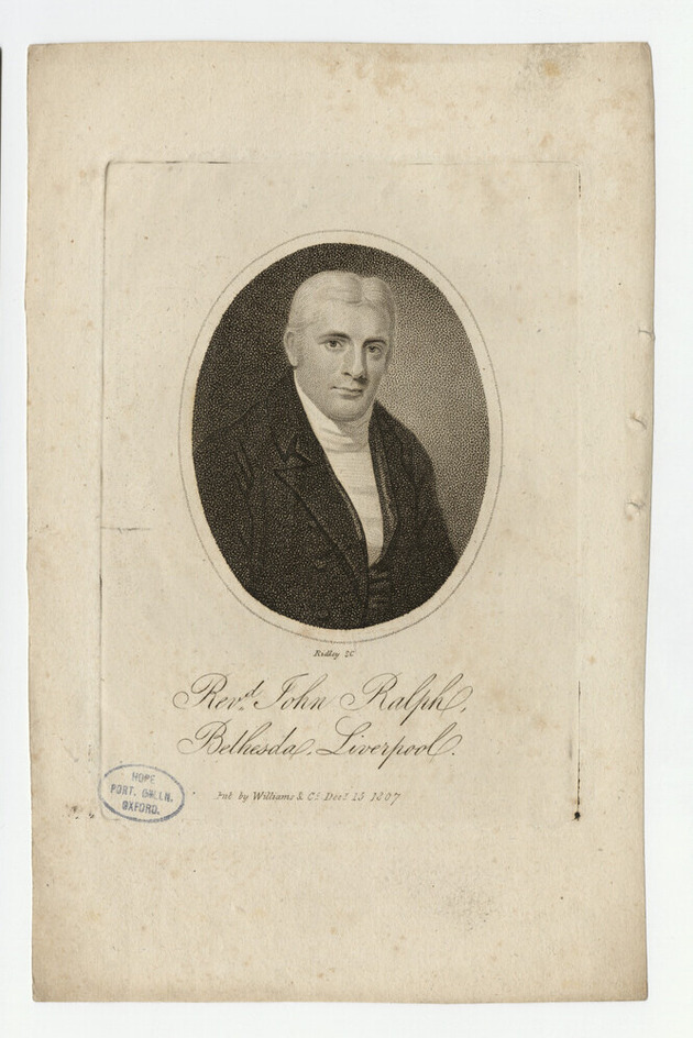 Portrait of Revd J. Ralph