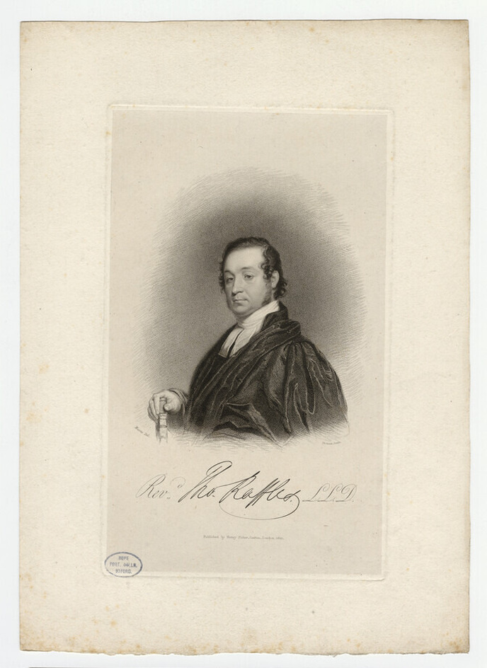 Portrait of Thomas Raffles
