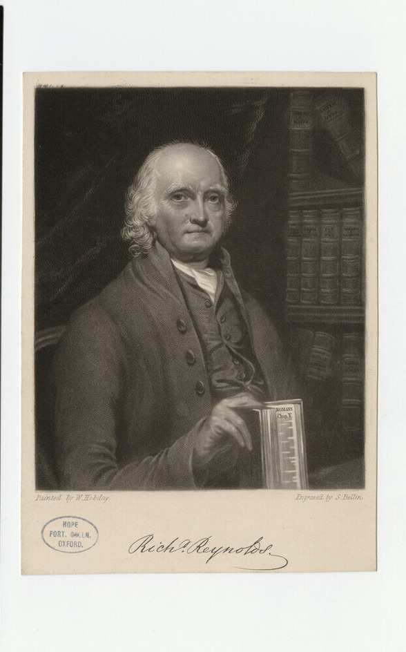 Portrait of R. Reynolds