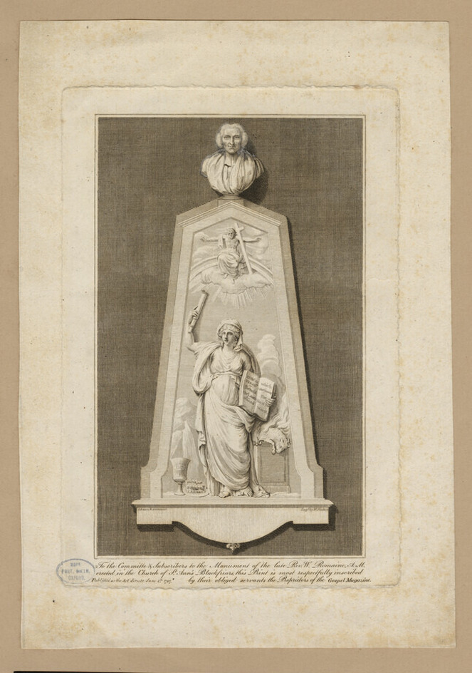 Portrait of Revd W. Romaine