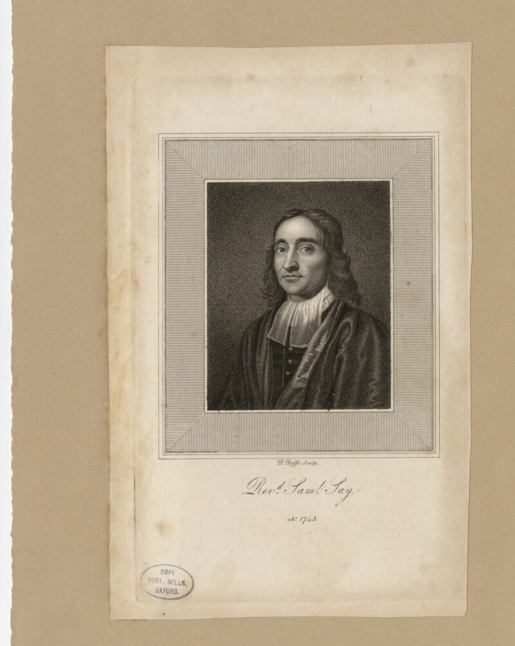Portrait of S. Say