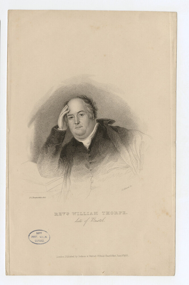 Portrait of W. Thorpe