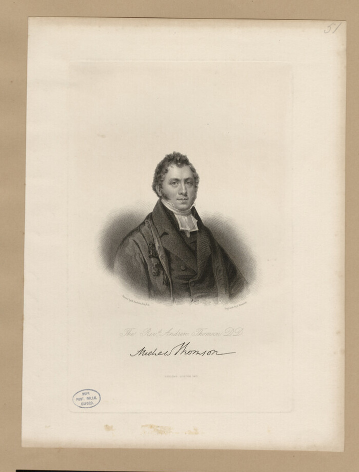 Portrait of A. Thomson