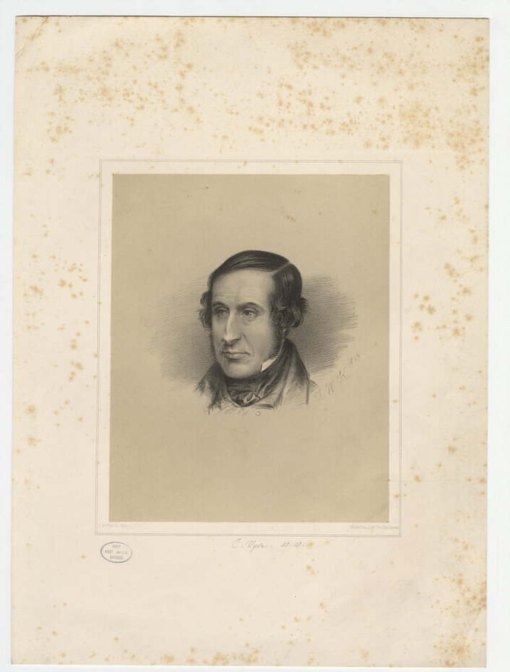 Portrait of C. Vyse