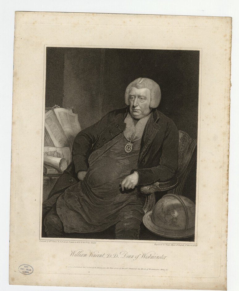 Portrait of Revd Dr W. Vincent