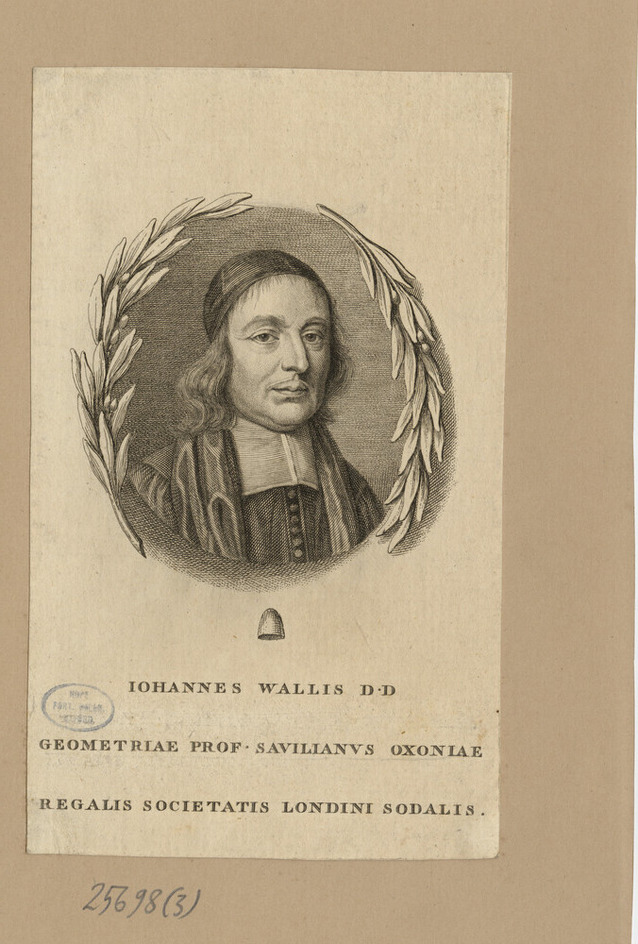 Portrait of Revd Dr J. Wallis