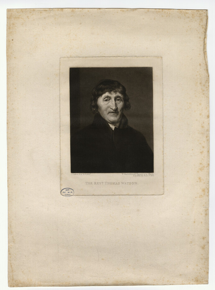 Portrait of Revd T. Watson