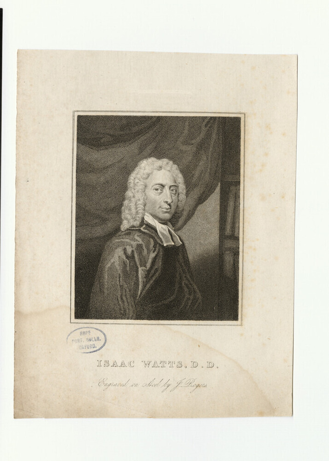 Portrait of I. Watts
