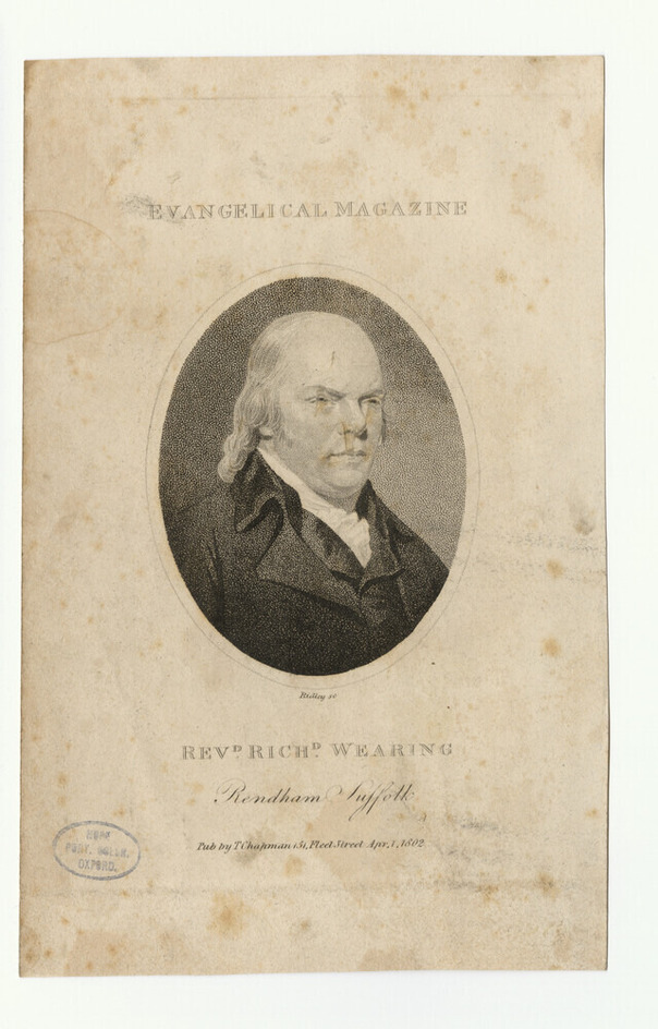 Portrait of R. Wearing