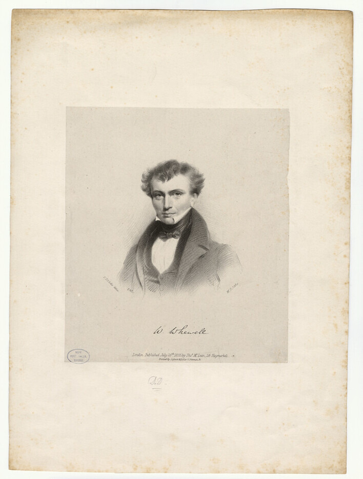 Portrait of W. Whewell