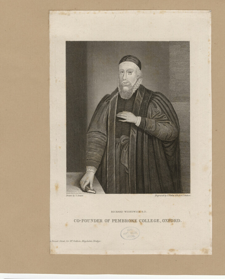 Portrait of R. Wightwick