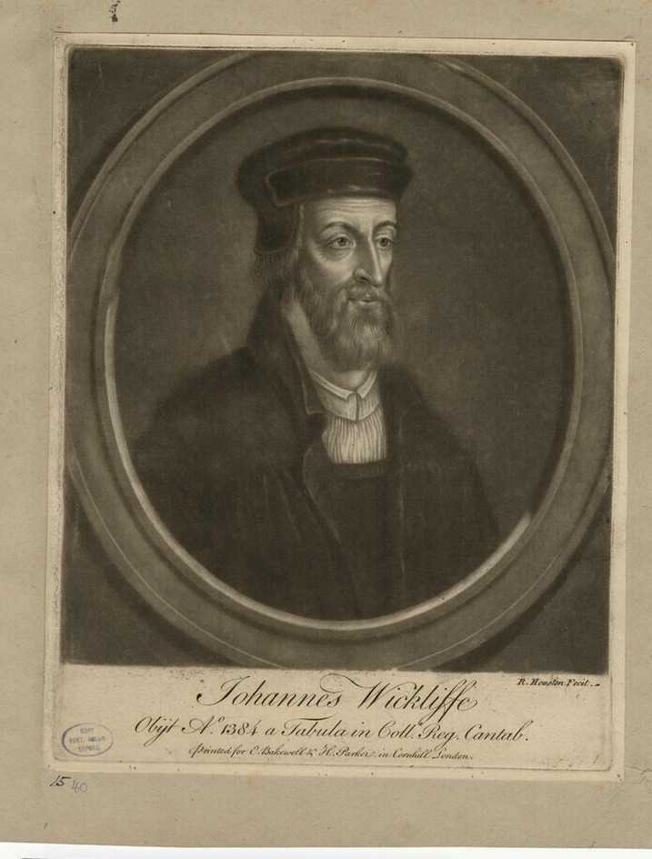 Portrait of J. Wyclif