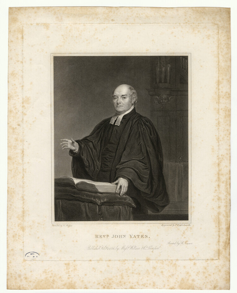 Portrait of J. Yates