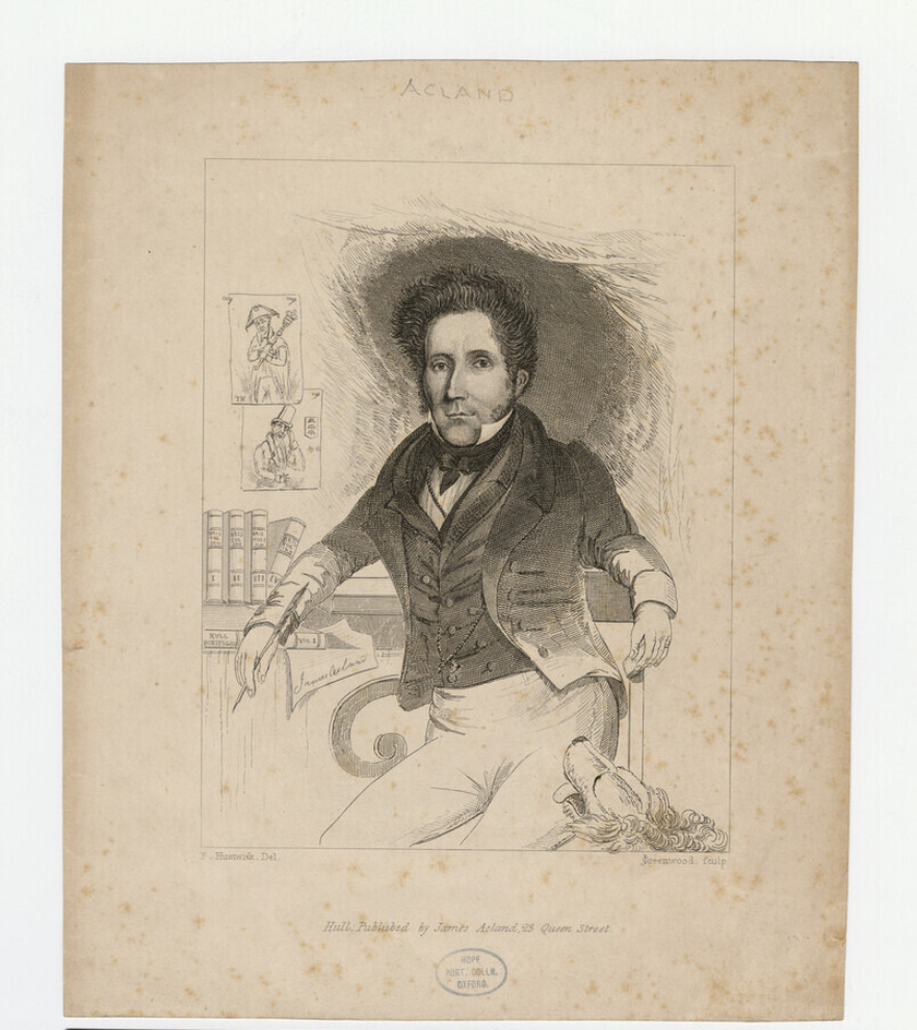 Portrait of J. Acland