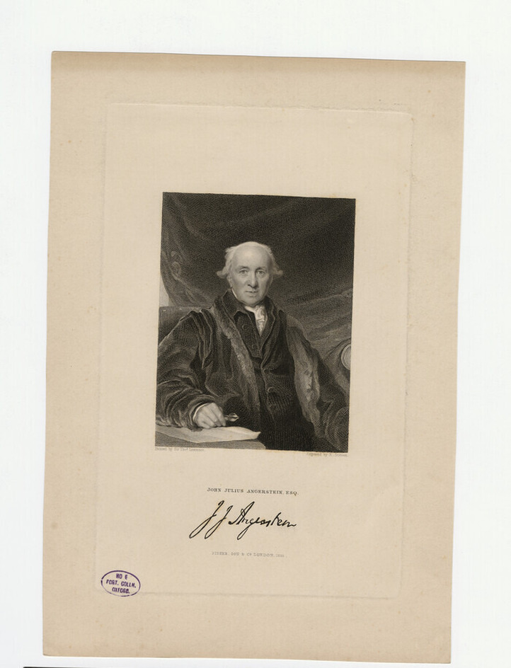 Portrait of J. J. Angerstein