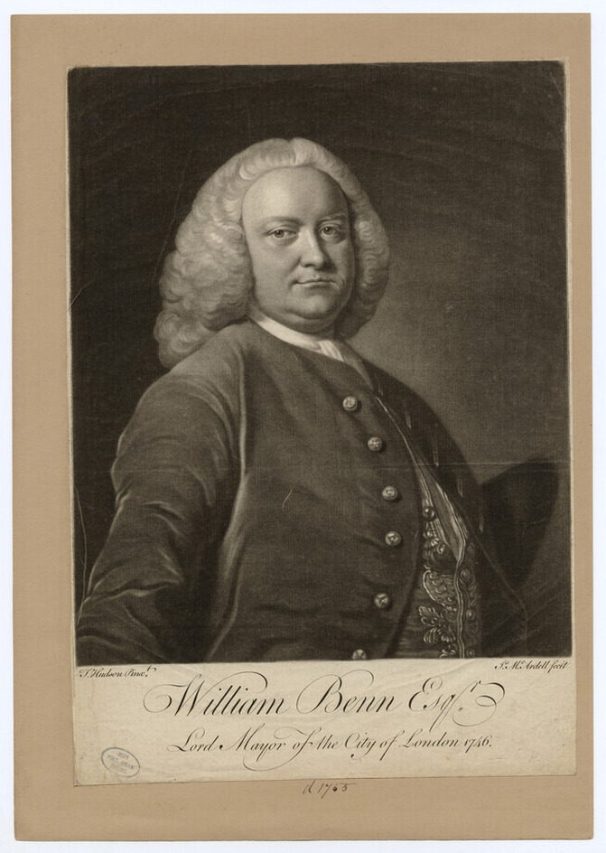 Portrait of W. Benn