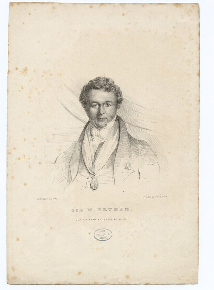 Portrait of W. Betham