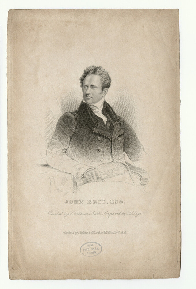 Portrait of John Bric