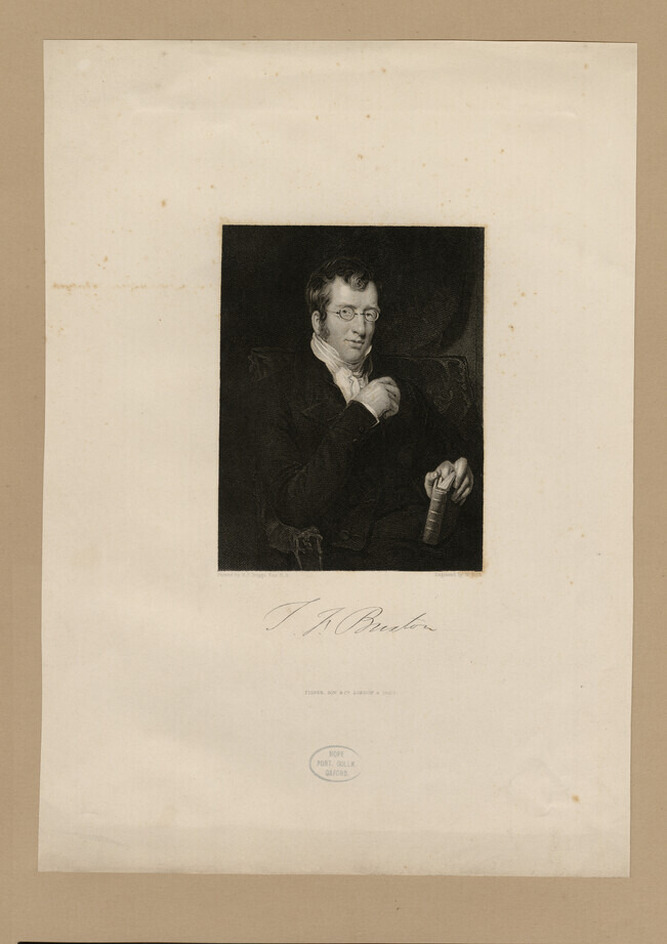 Portrait of T. F. Buxton