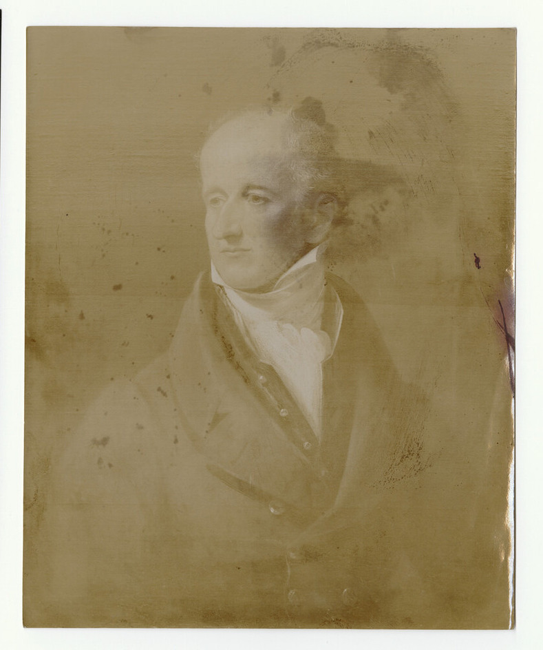 Portrait of F. Burdett