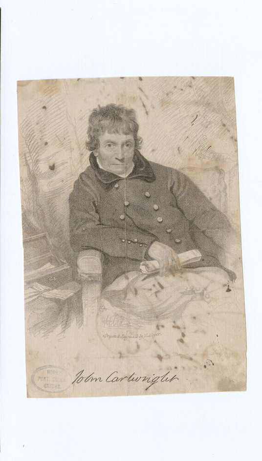 Portrait of J. Cartwright
