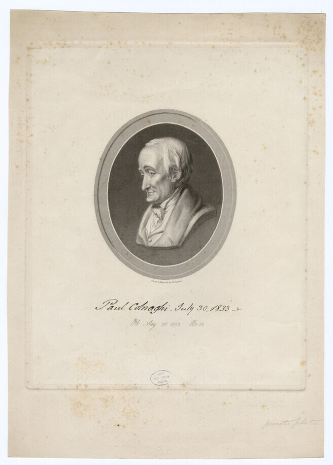 Portrait of P. Colnaghi