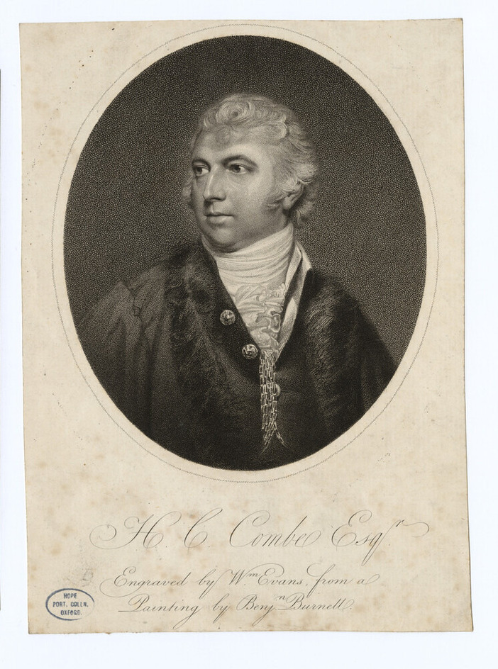 Portrait of H. C. Combe