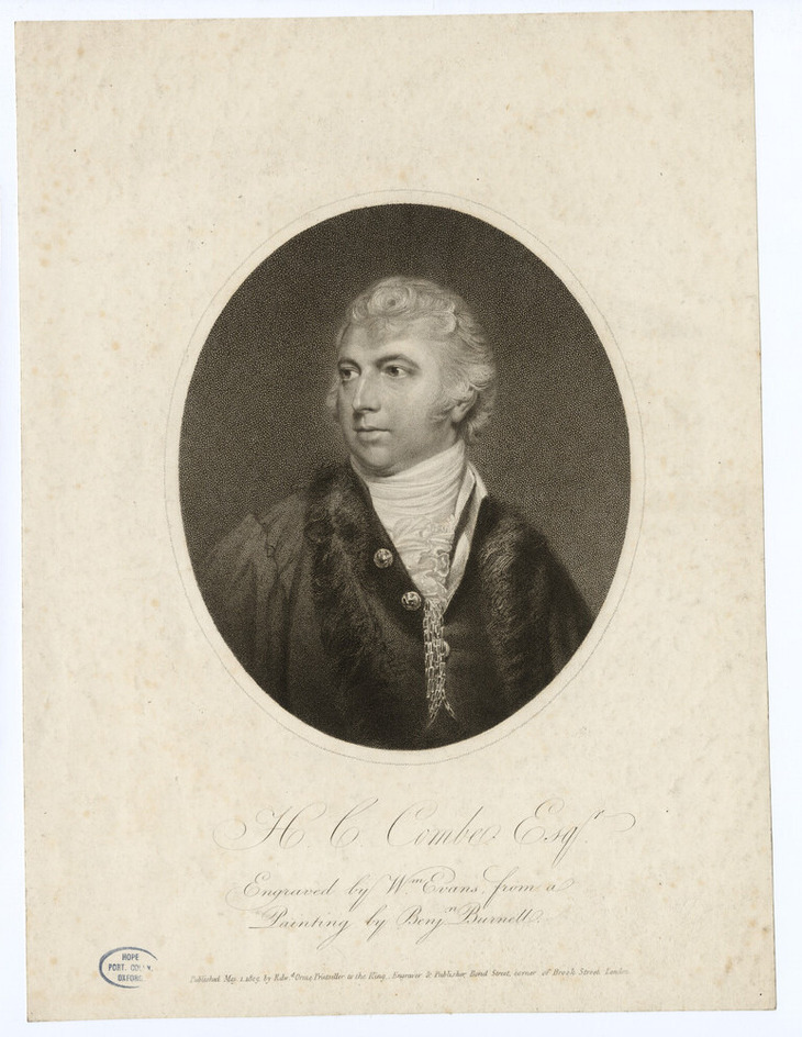 Portrait of H. C. Combe