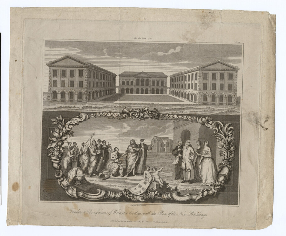 Portrait of the Founders of Worcester College