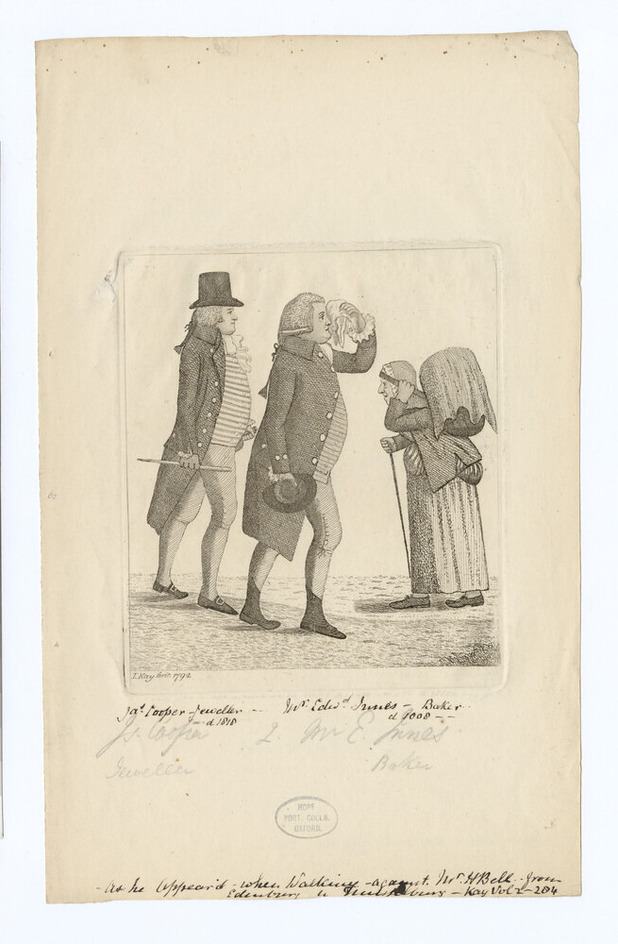Portrait of J. Cooper and E. Jones