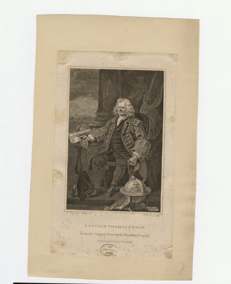 Portrait of T. Coram