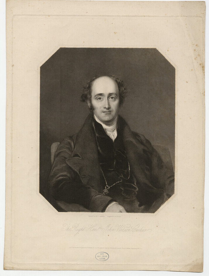 Portrait of J. W. Croker