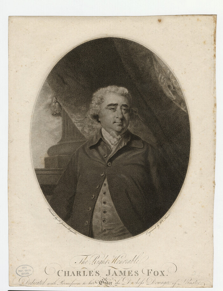 Portrait of C. J. Fox