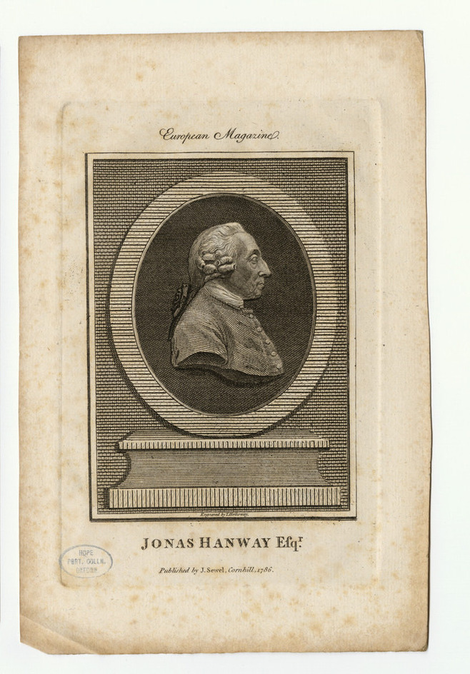 Portrait of J. Hanway