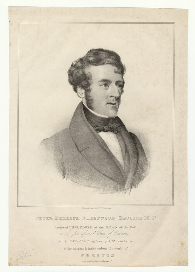 Portrait of Peter Hesketh-Fleetwood