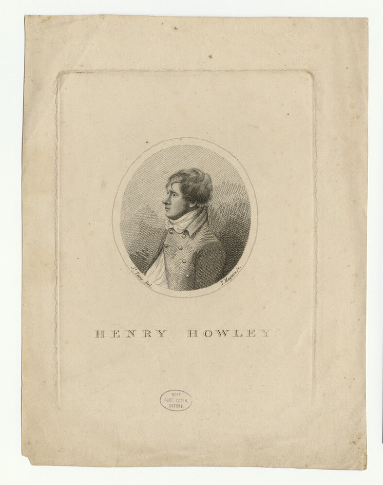 Portrait of Henry Howley
