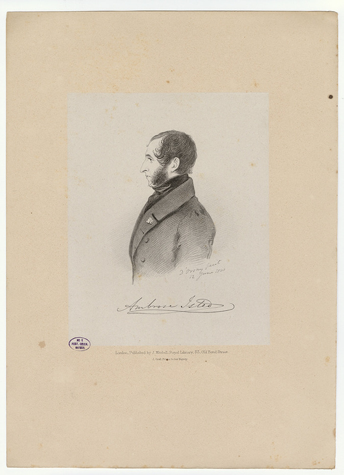 Portrait of A. Isted
