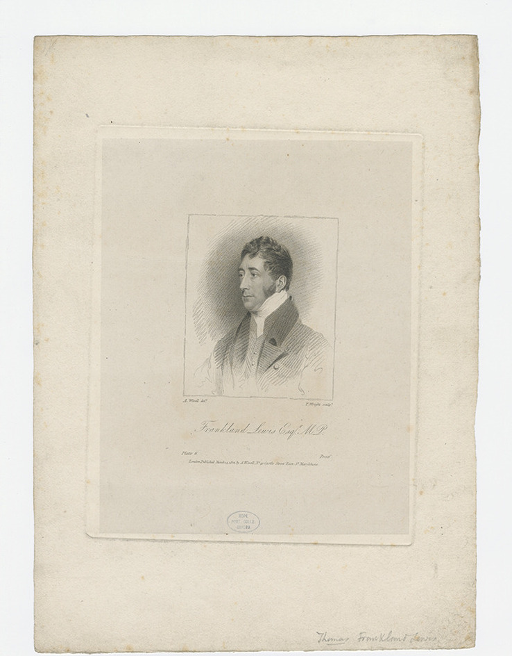 Portrait of F. Lewis