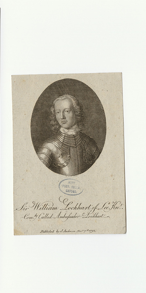 Portrait of W. Lockhart