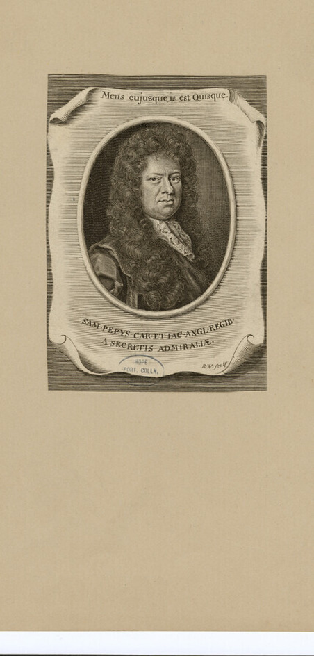 Portrait of S. Pepys