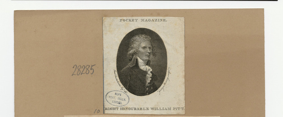 Portrait of W. Pitt