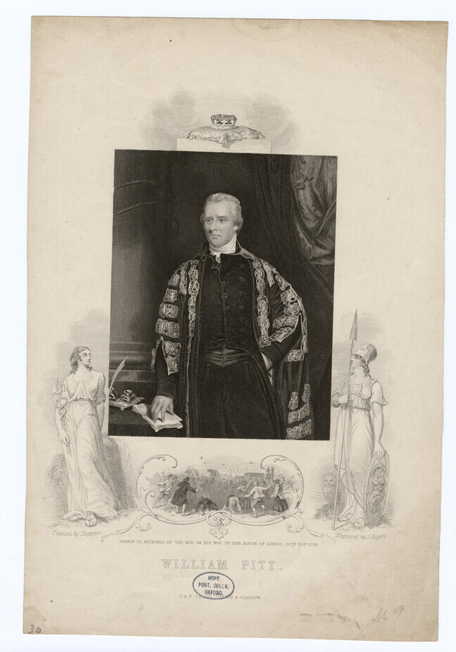 Portrait of W. Pitt