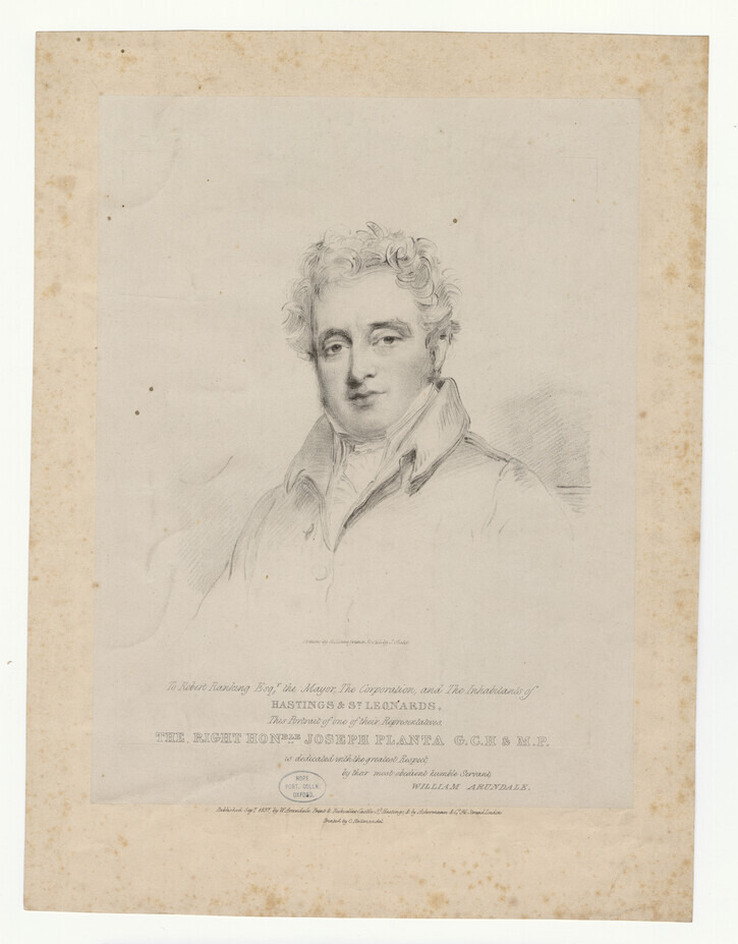 Portrait of J. Planta