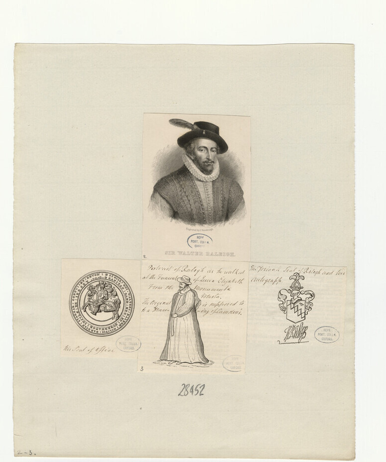 Portrait of W. Raleigh