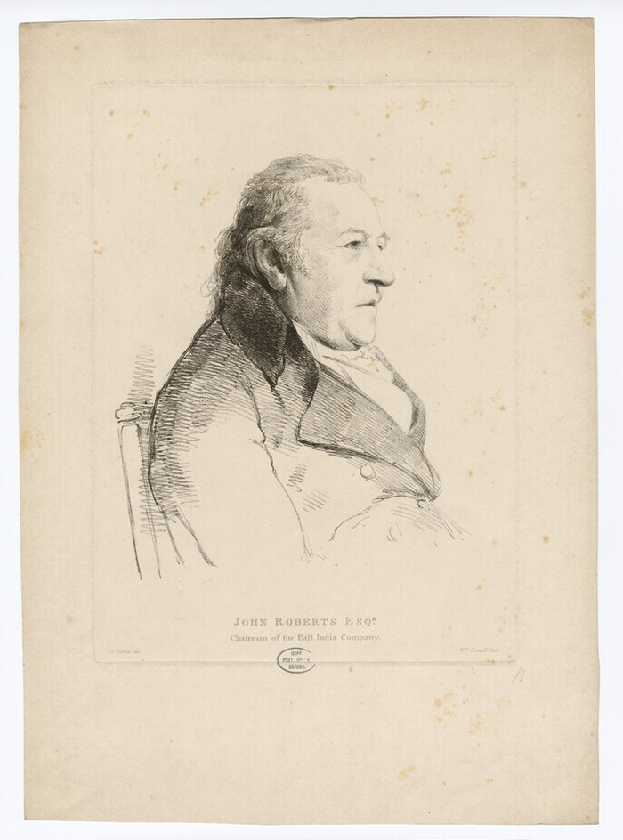 Portrait of J. Roberts