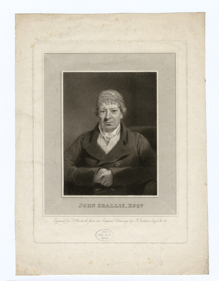 Portrait of J. Shallis