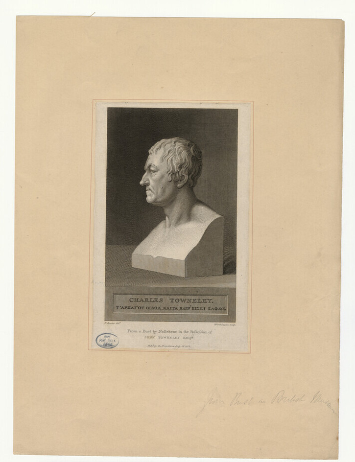 Portrait of Charles Towneley