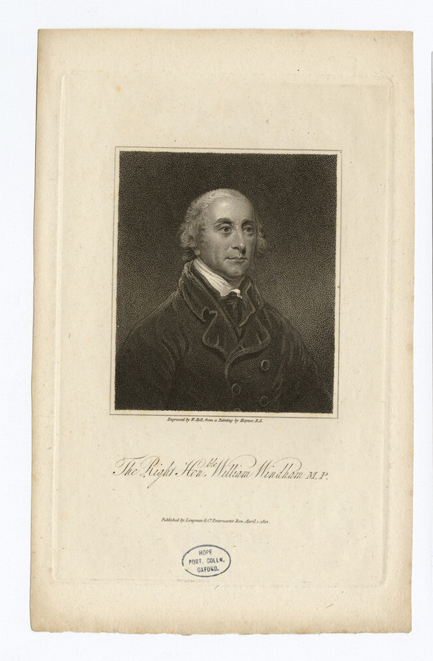 Portrait of W. Windham